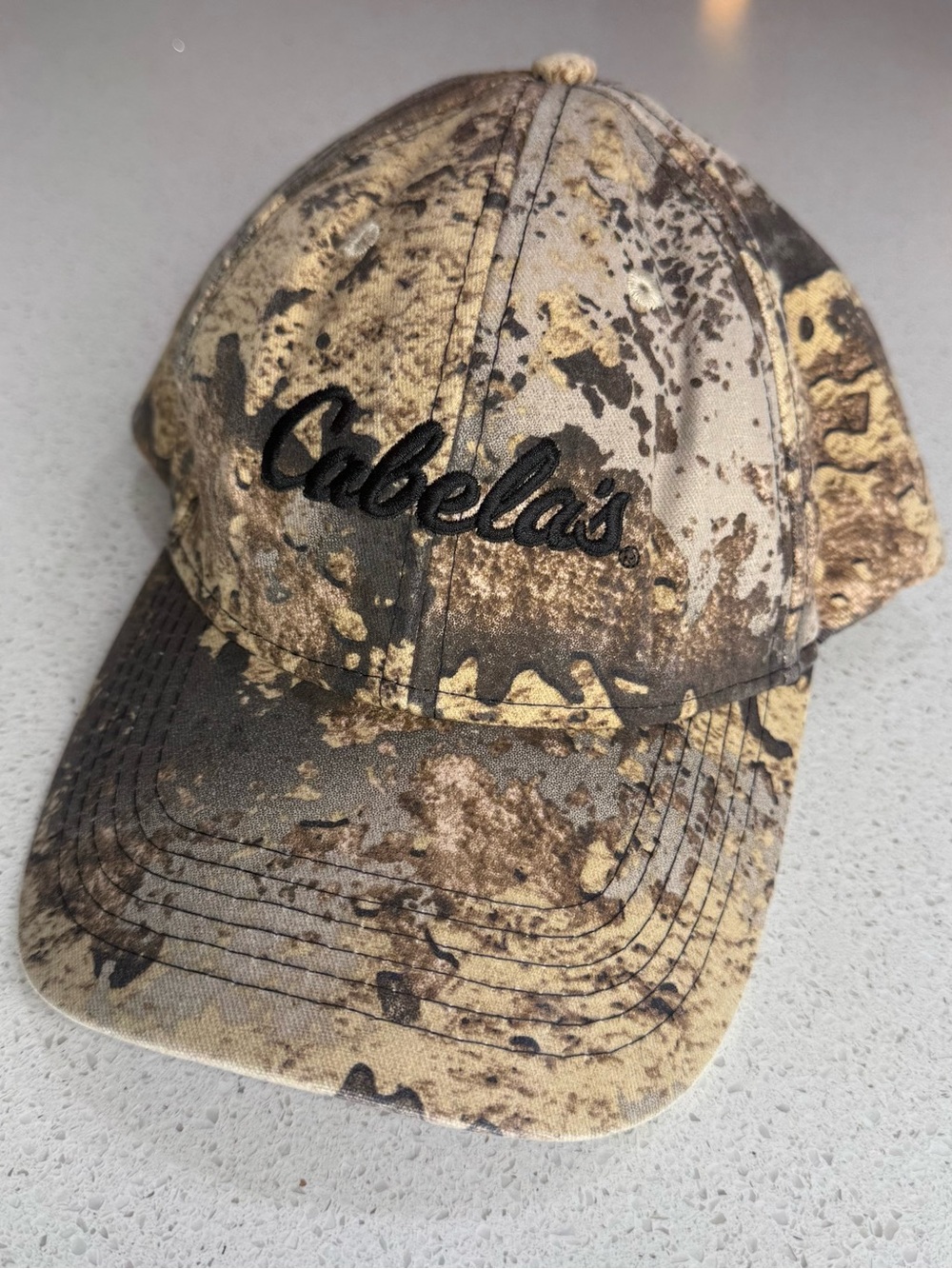 Cabela's Brown and Tan Camo Baseball Cap